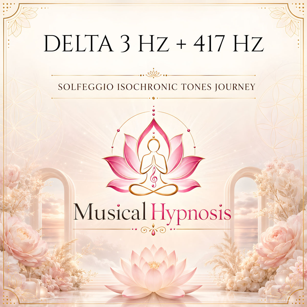 Delta 3 Hz + 417 Hz Solfeggio Isochronic Tones Journey