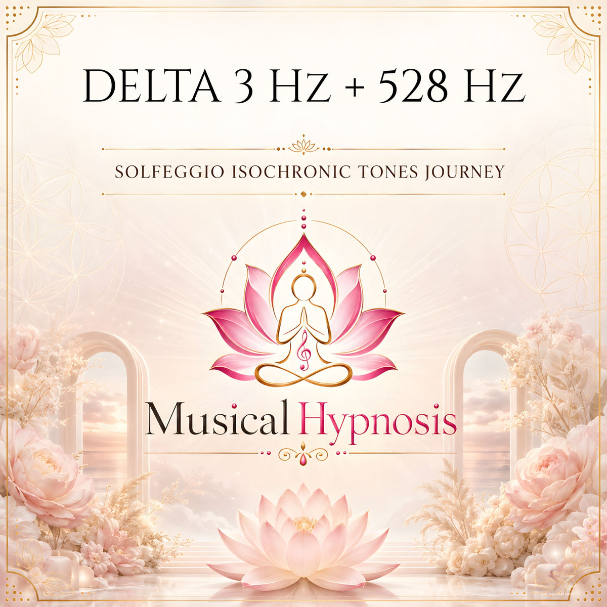 Delta 3 Hz + 528 Hz Solfeggio Isochronic Tones Journey