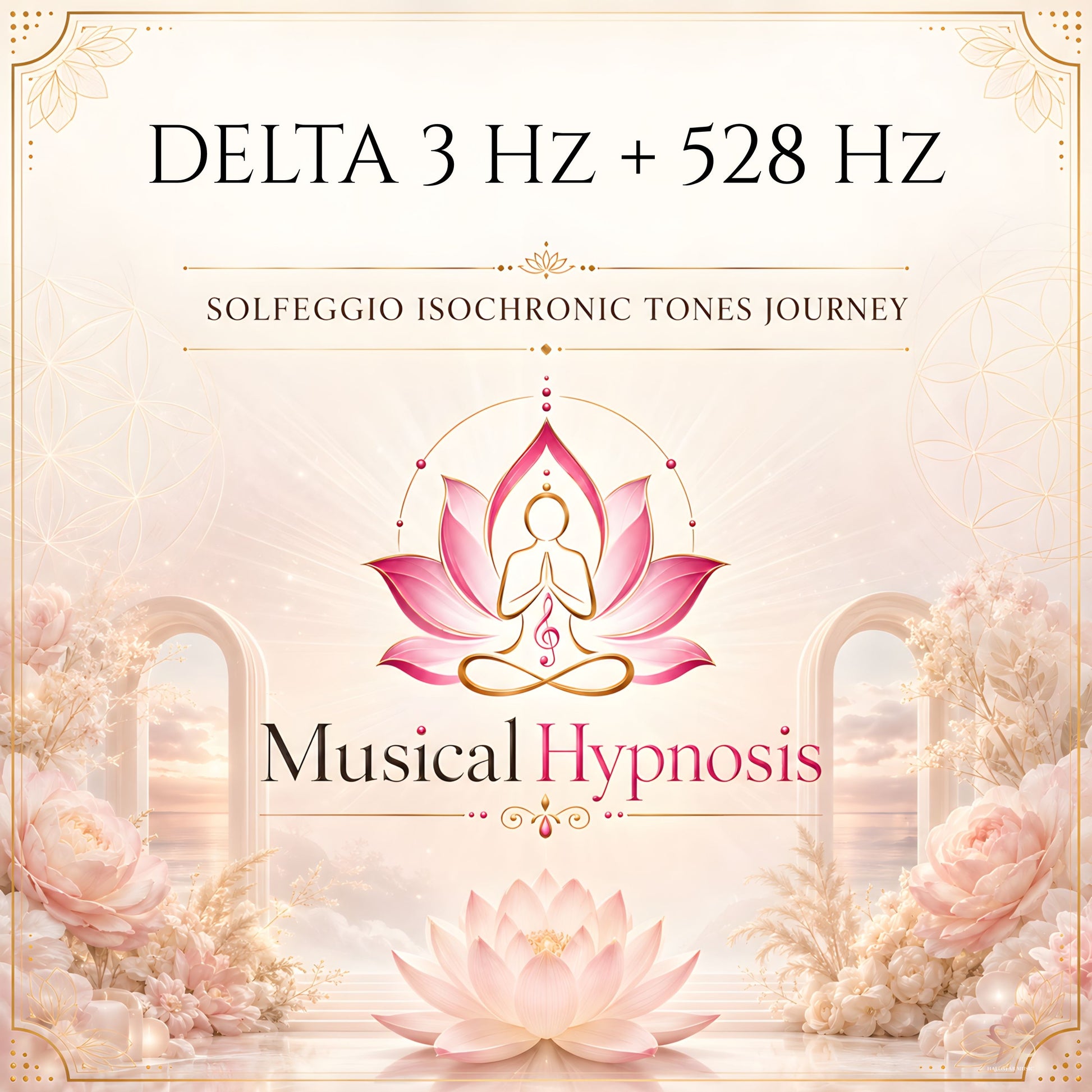 Delta 3 Hz + 528 Hz Solfeggio Isochronic Tones Journey