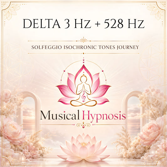 Delta 3 Hz + 528 Hz Solfeggio Isochronic Tones Journey