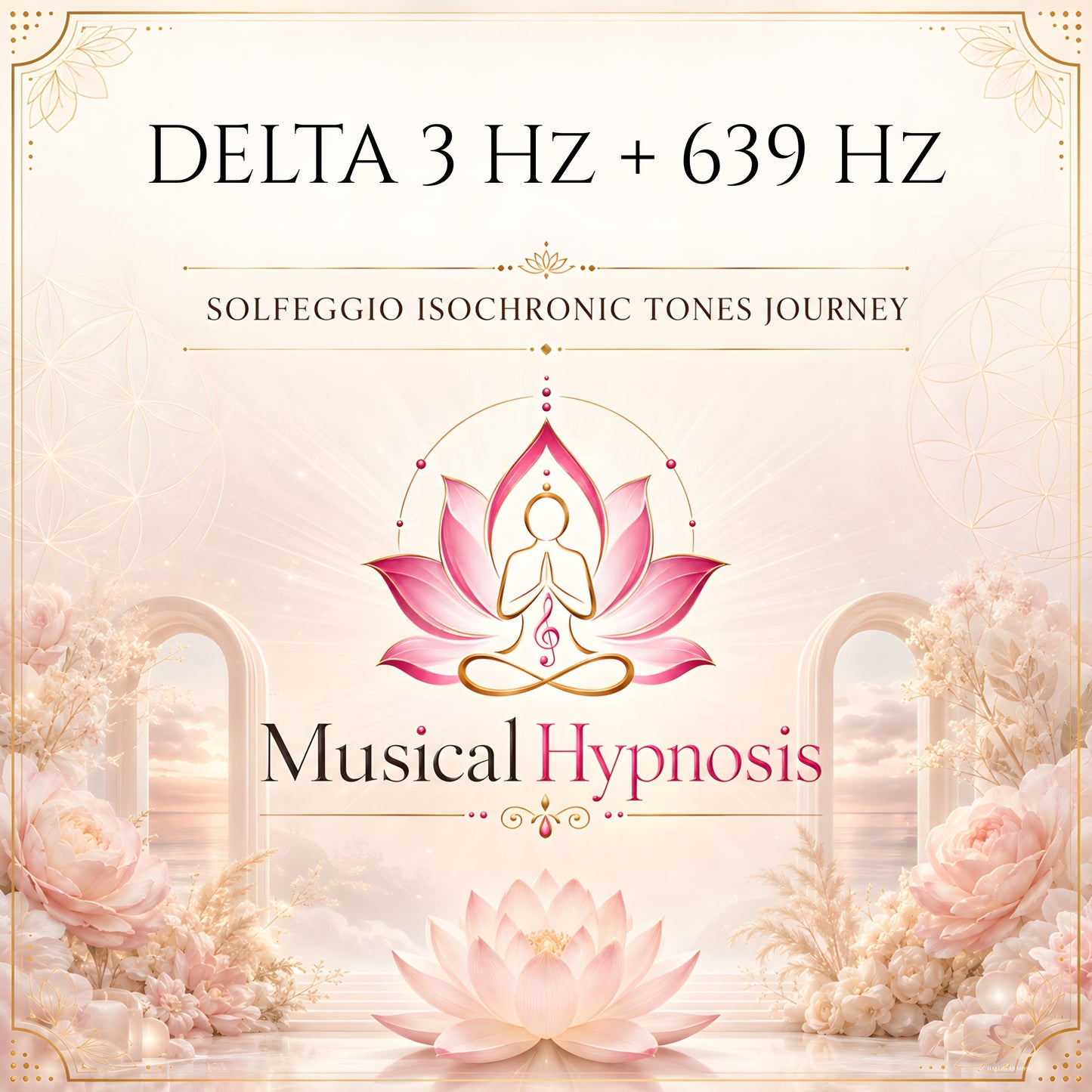 Delta 3 Hz + 639 Hz Solfeggio Isochronic Tones Journey