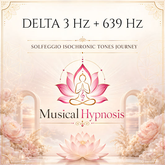 Delta 3 Hz + 639 Hz Solfeggio Isochronic Tones Journey