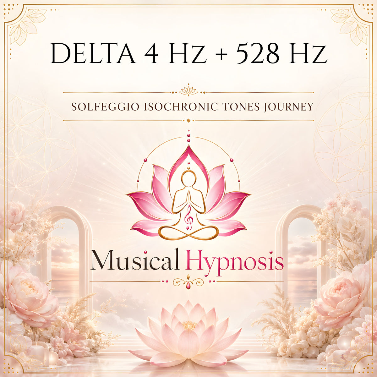 Delta 4 Hz + 528 Hz Solfeggio Isochronic Tones Journey