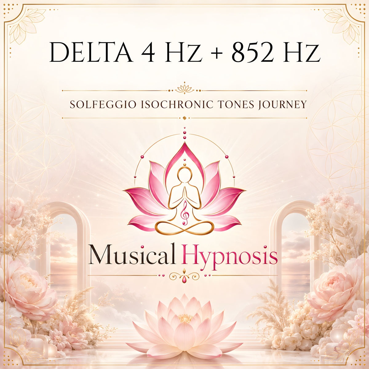 Delta 4 Hz + 852 Hz Solfeggio Isochronic Tones Journey