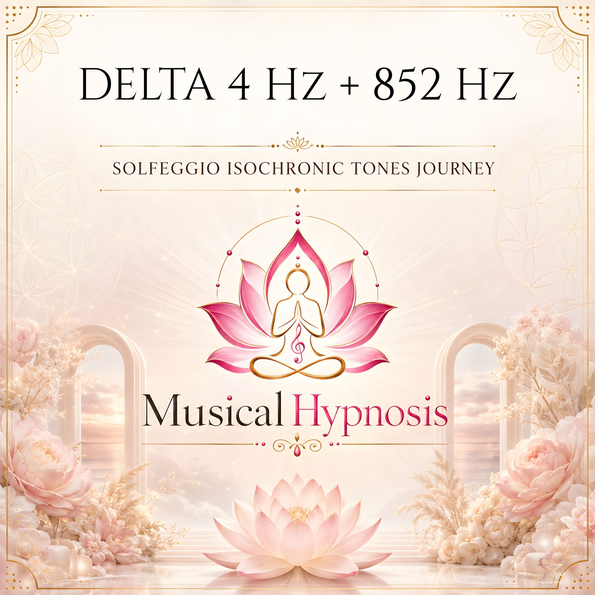 Delta 4 Hz + 852 Hz Solfeggio Isochronic Tones Journey