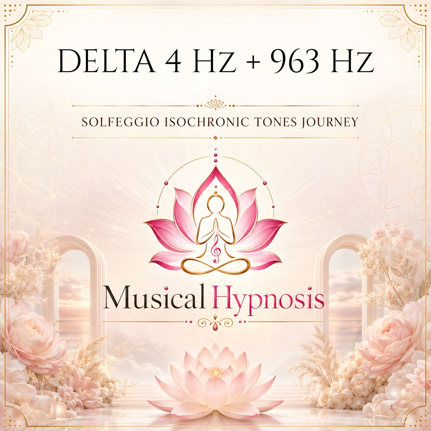 Delta 4 Hz + 963 Hz Solfeggio Isochronic Tones Journey