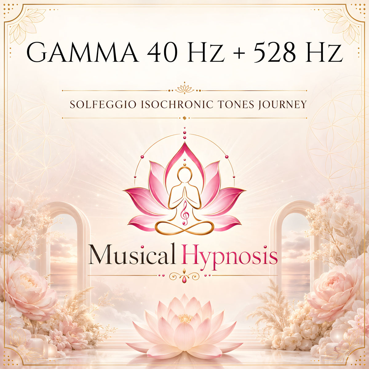 Gamma 40 Hz + 528 Hz Solfeggio Isochronic Tones Journey
