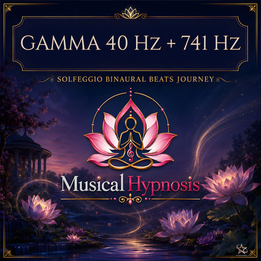 Gamma 40 Hz + 741 Hz Solfeggio Binaural Beats Journey