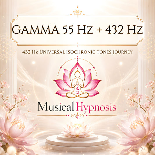 Gamma 55 Hz + 432 Hz Universal Isochronic Tones Journey