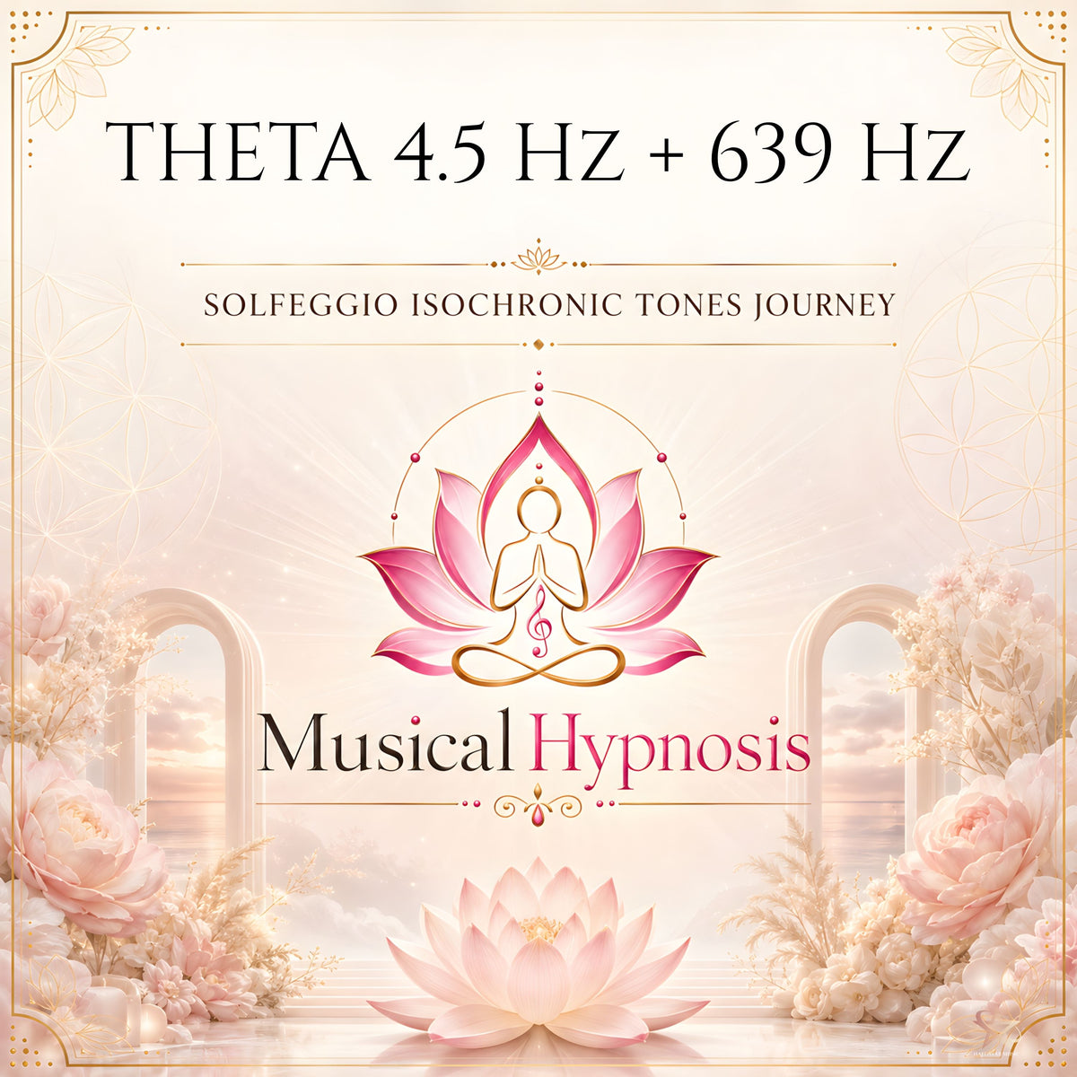 Theta 4.5 Hz + 639 Hz Solfeggio Isochronic Tones Journey