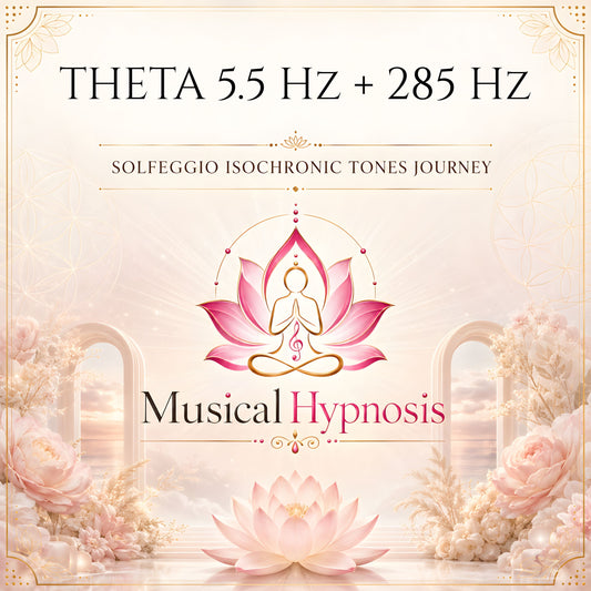 Theta 5.5 Hz + 285 Hz Solfeggio Isochronic Tones Journey