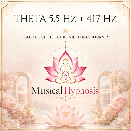 Theta 5.5 Hz + 417 Hz Solfeggio Isochronic Tones Journey