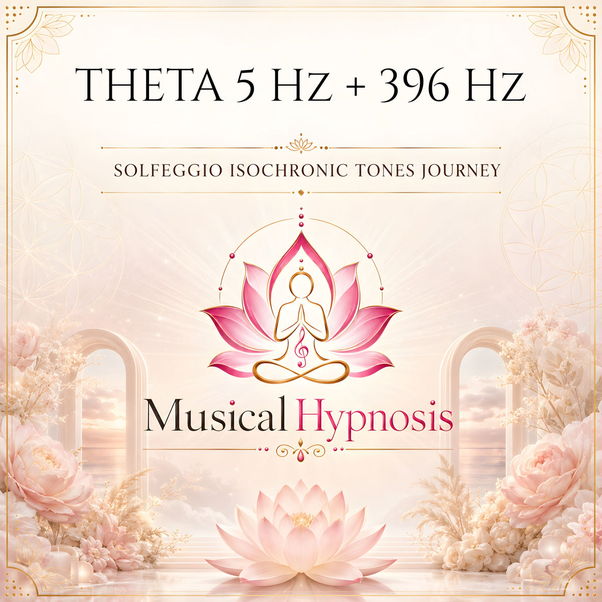 Theta 5 Hz + 396 Hz Solfeggio Isochronic Tones Journey