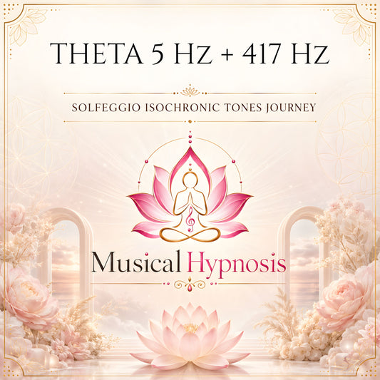 Theta 5 Hz + 417 Hz Solfeggio Isochronic Tones Journey