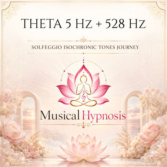 Theta 5 Hz + 528 Hz Solfeggio Isochronic Tones Journey