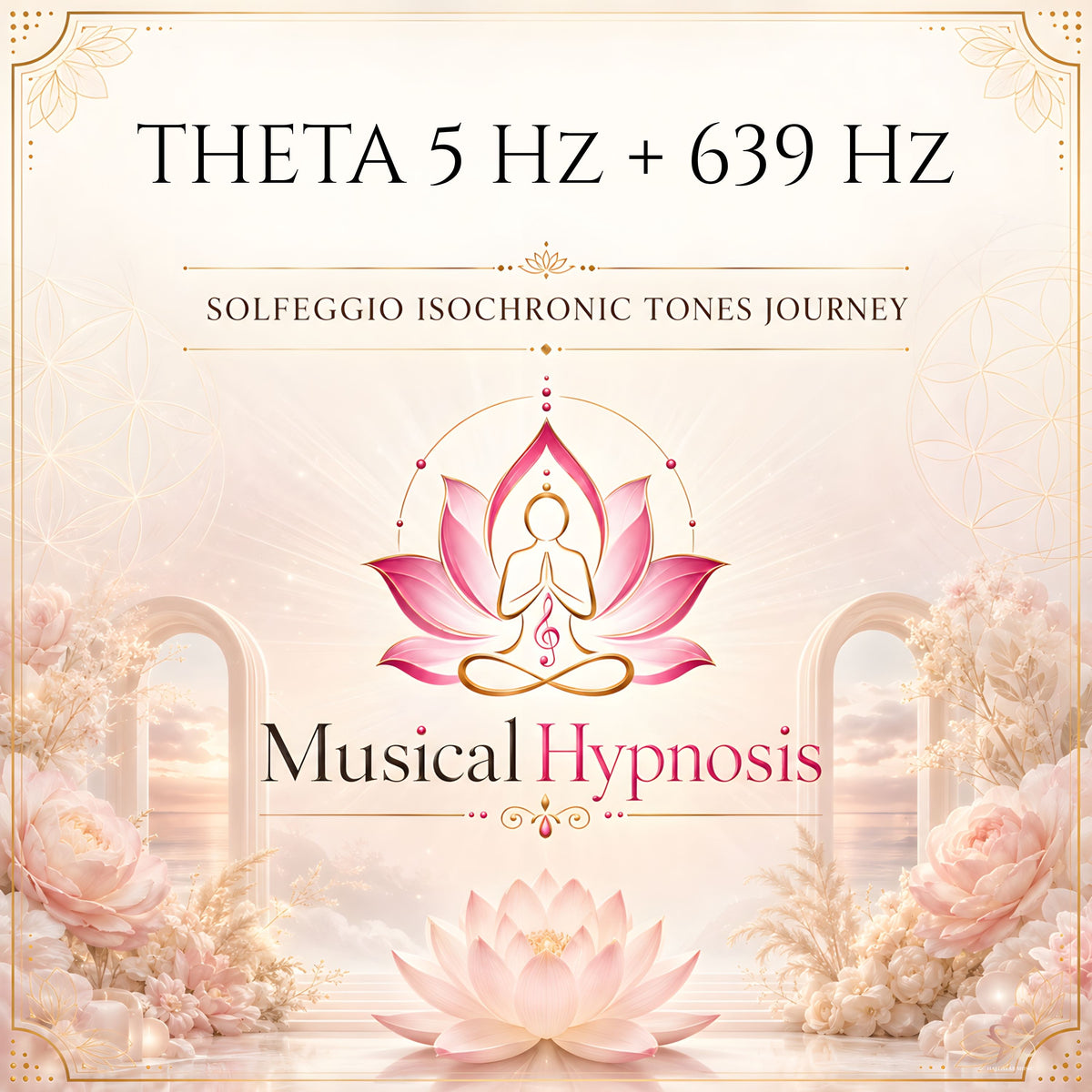 Theta 5 Hz + 639 Hz Solfeggio Isochronic Tones Journey