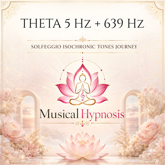 Theta 5 Hz + 639 Hz Solfeggio Isochronic Tones Journey