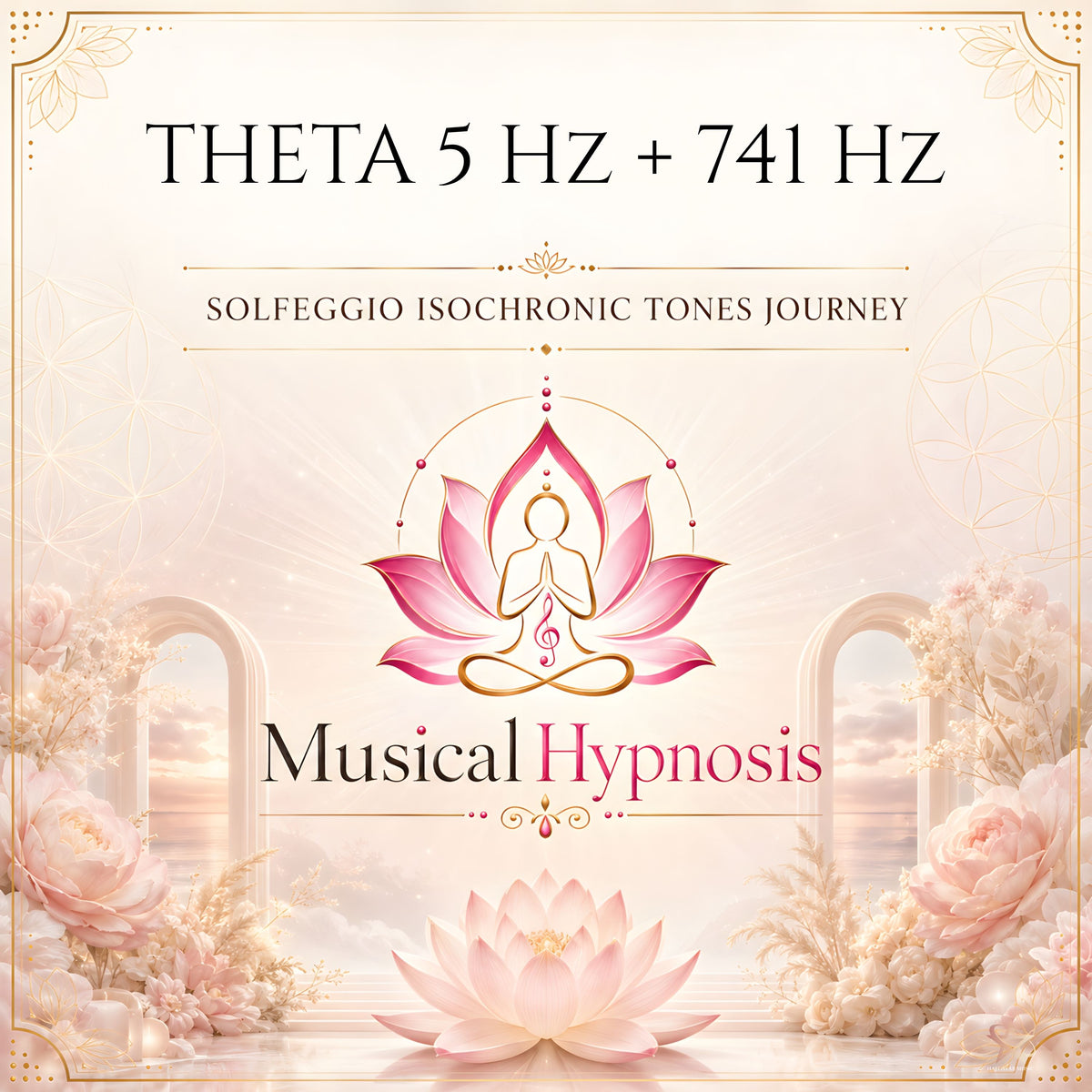 Theta 5 Hz + 741 Hz Solfeggio Isochronic Tones Journey