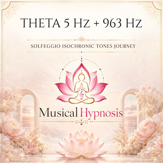 Theta 5 Hz + 963 Hz Solfeggio Isochronic Tones Journey