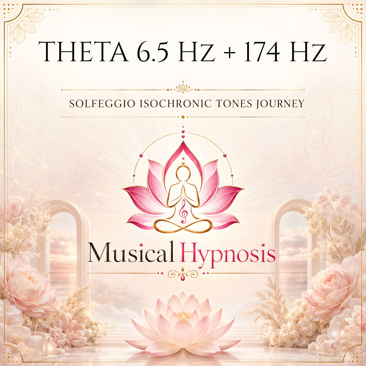 Theta 6.5 Hz + 174 Hz Solfeggio Isochronic Tones Journey