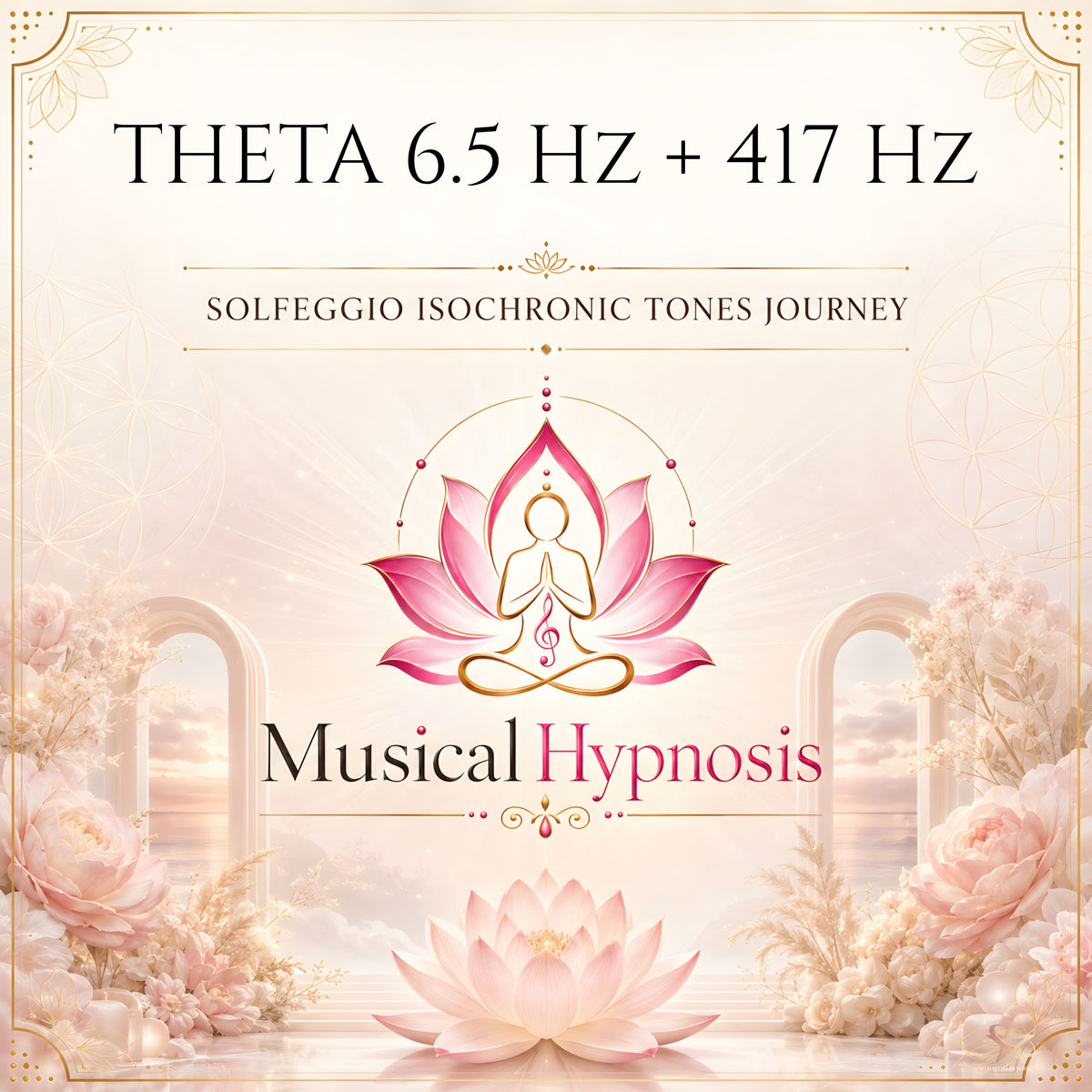 Theta 6.5 Hz + 417 Hz Solfeggio Isochronic Tones Journey