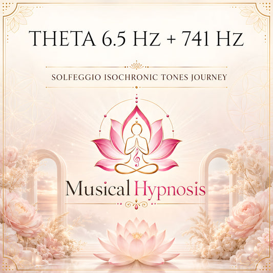 Theta 6.5 Hz + 741 Hz Solfeggio Isochronic Tones Journey