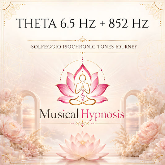 Theta 6.5 Hz + 852 Hz Solfeggio Isochronic Tones Journey