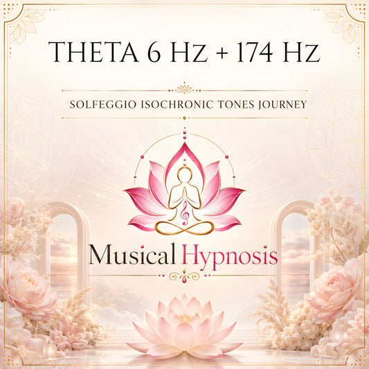 Theta 6 Hz + 174 Hz Solfeggio Isochronic Tones Journey