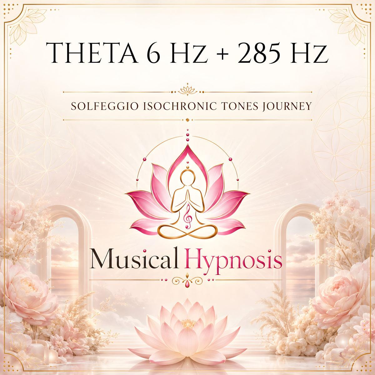 Theta 6 Hz + 285 Hz Solfeggio Isochronic Tones Journey