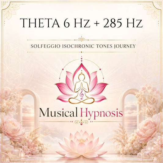 Theta 6 Hz + 285 Hz Solfeggio Isochronic Tones Journey