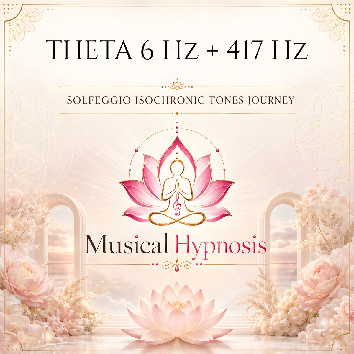 Theta 6 Hz + 417 Hz Solfeggio Isochronic Tones Journey