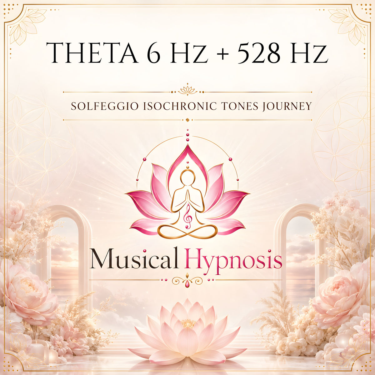 Theta 6 Hz + 528 Hz Solfeggio Isochronic Tones Journey