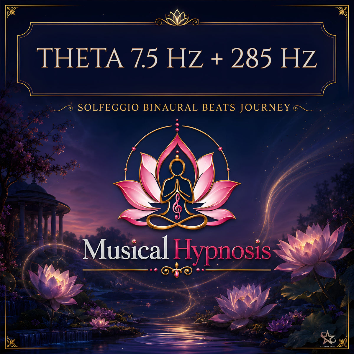 Theta 7.5 Hz + 285 Hz Solfeggio Binaural Beats Journey