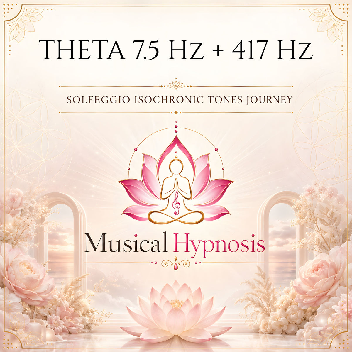 Theta 7.5 Hz + 417 Hz Solfeggio Isochronic Tones Journey