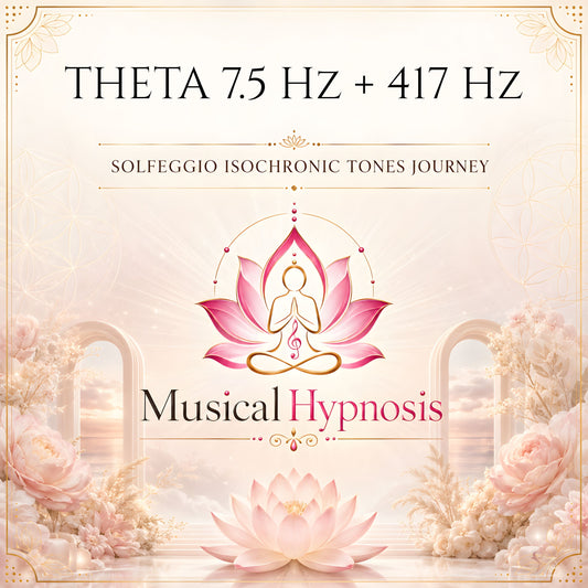 Theta 7.5 Hz + 417 Hz Solfeggio Isochronic Tones Journey