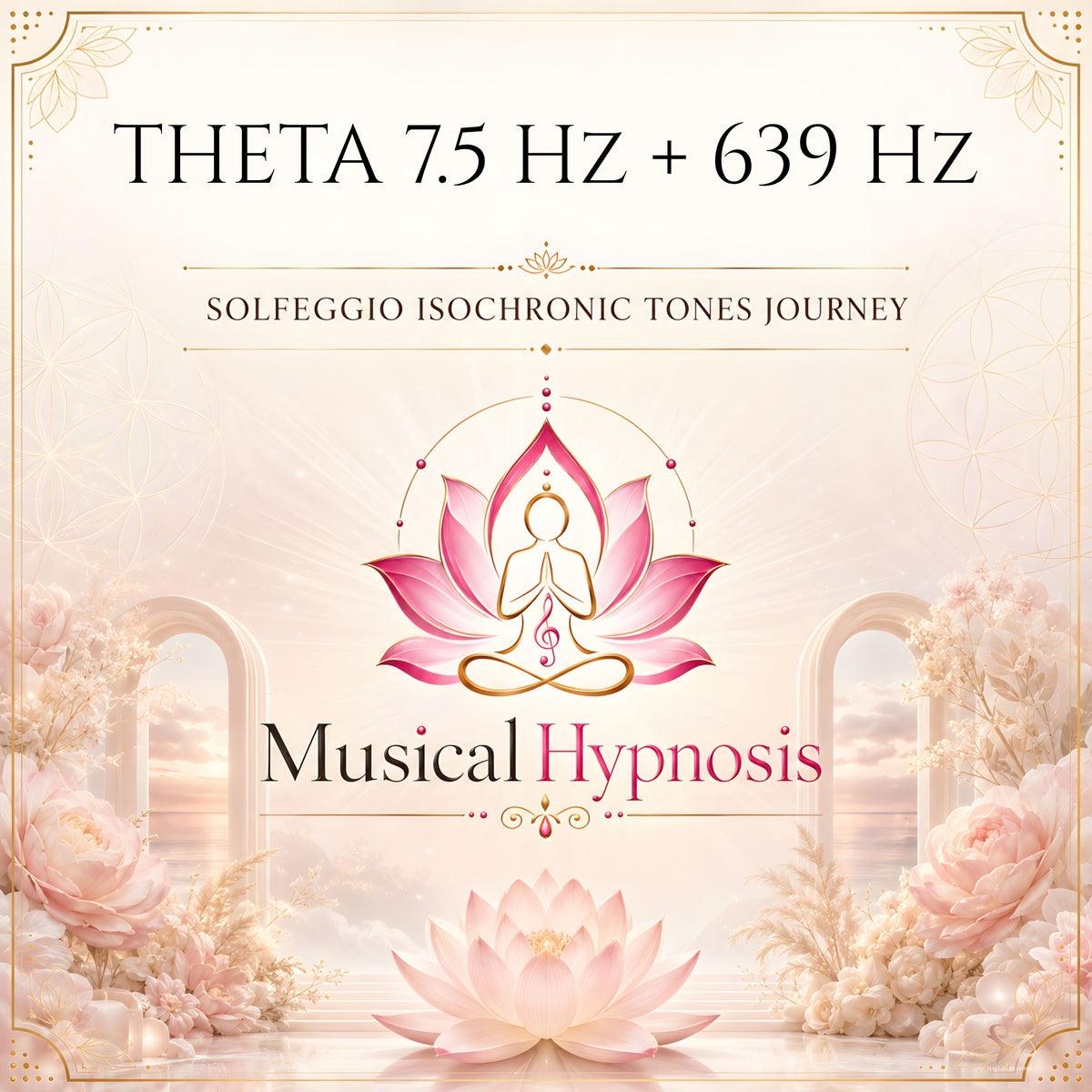 Theta 7.5 Hz + 639 Hz Solfeggio Isochronic Tones Journey