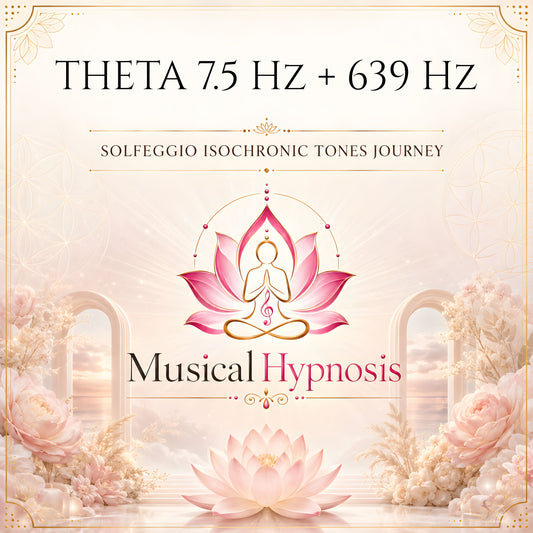 Theta 7.5 Hz + 639 Hz Solfeggio Isochronic Tones Journey