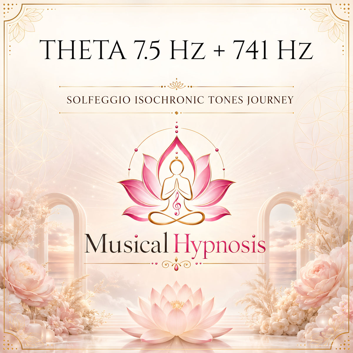 Theta 7.5 Hz + 741 Hz Solfeggio Isochronic Tones Journey
