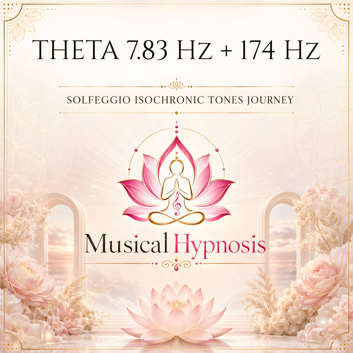 Theta 7.83 Hz + 174 Hz Solfeggio Isochronic Tones Journey