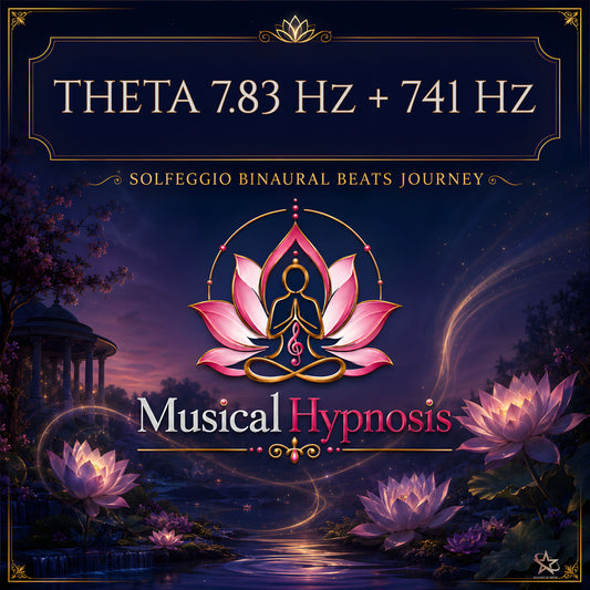 Theta 7.83 Hz + 741 Hz Solfeggio Binaural Beats Journey