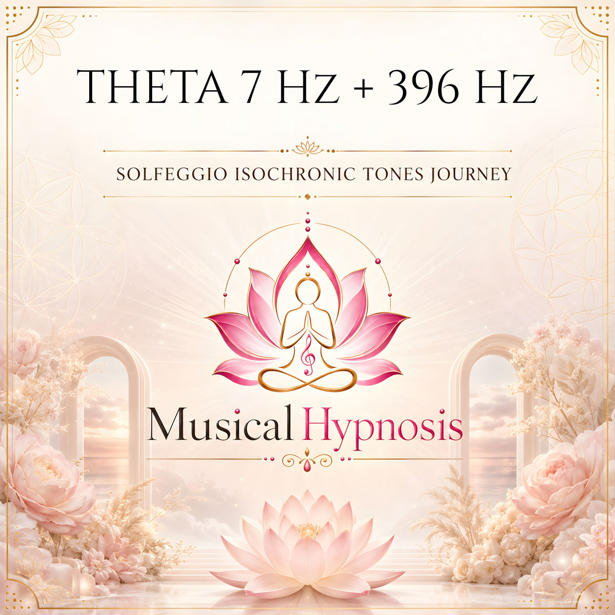 Theta 7 Hz + 396 Hz Solfeggio Isochronic Tones Journey