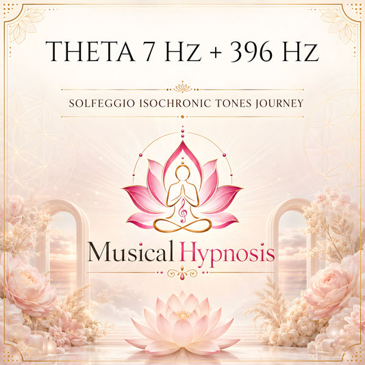 Theta 7 Hz + 396 Hz Solfeggio Isochronic Tones Journey