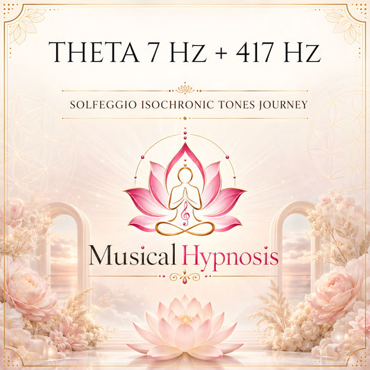 Theta 7 Hz + 417 Hz Solfeggio Isochronic Tones Journey