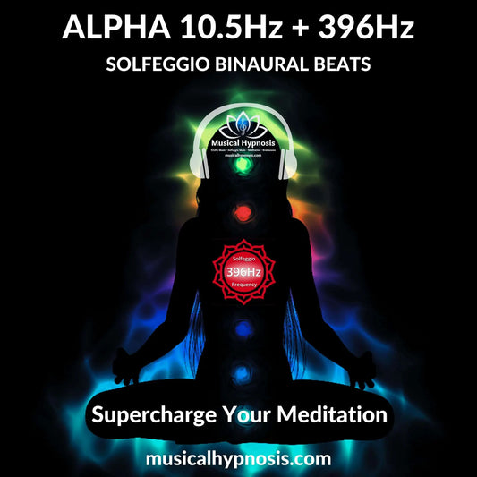 Alpha 10.5Hz and 396Hz Solfeggio Binaural Beats | 30 minutes