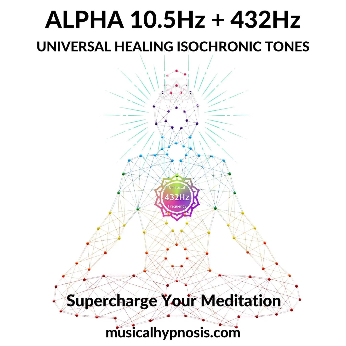 Alpha 10.5Hz and 432Hz Universal Healing Isochronic Tones | 30 minutes