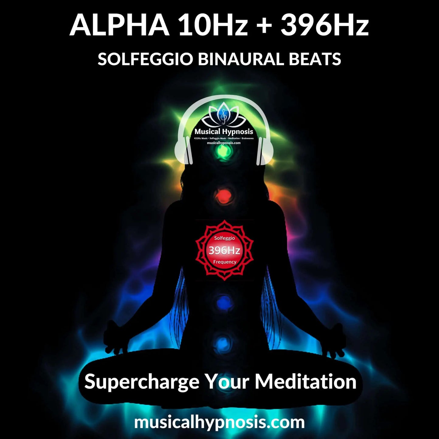 Alpha 10Hz and 396Hz Solfeggio Binaural Beats | 30 minutes