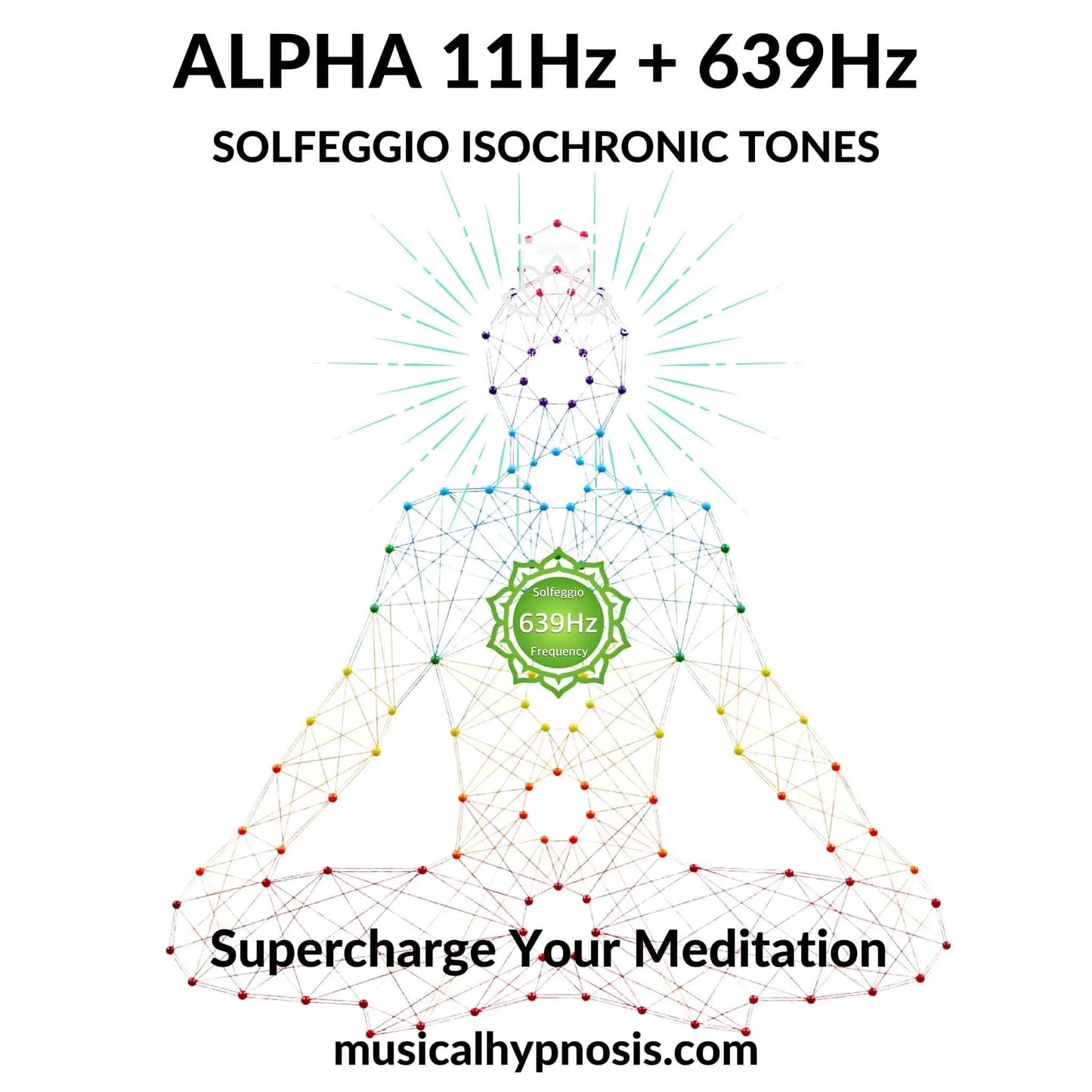 Alpha 11Hz and 639Hz Solfeggio Isochronic Tones | 30 minutes