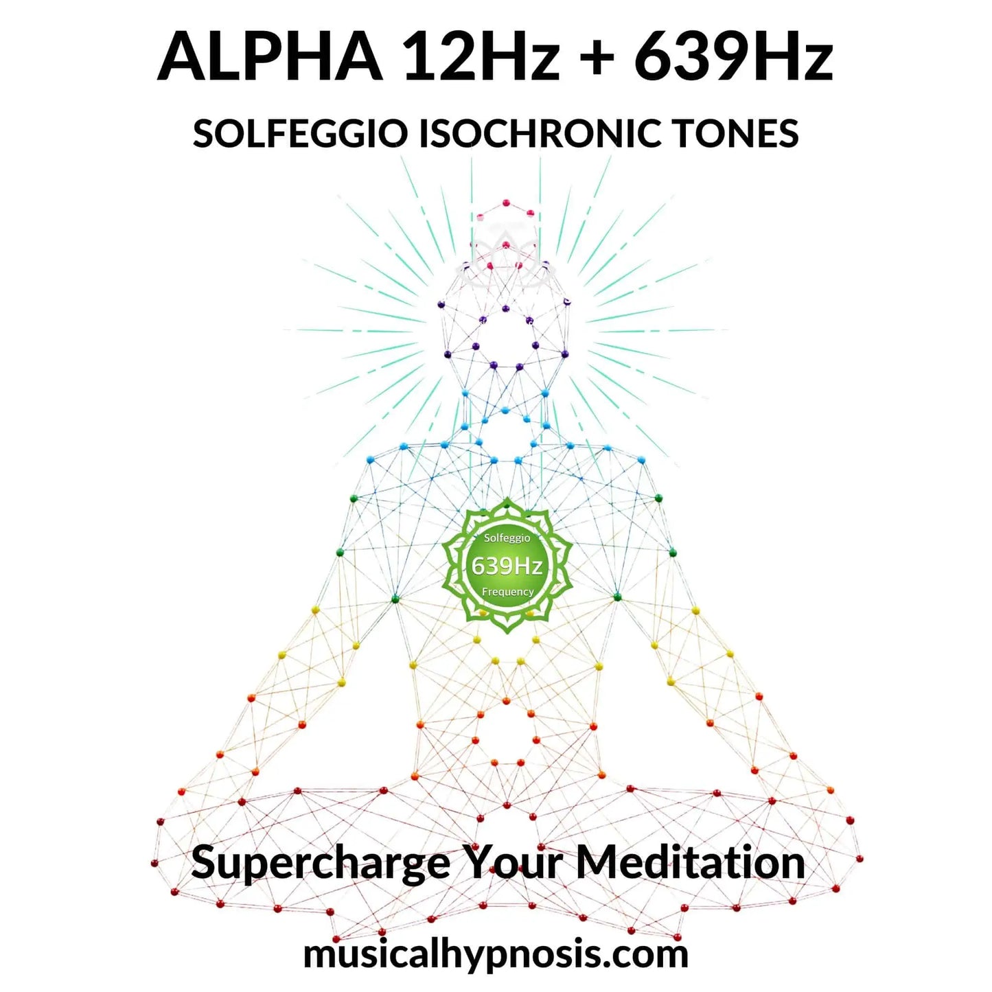 Alpha 12Hz and 639Hz Solfeggio Isochronic Tones | 30 minutes