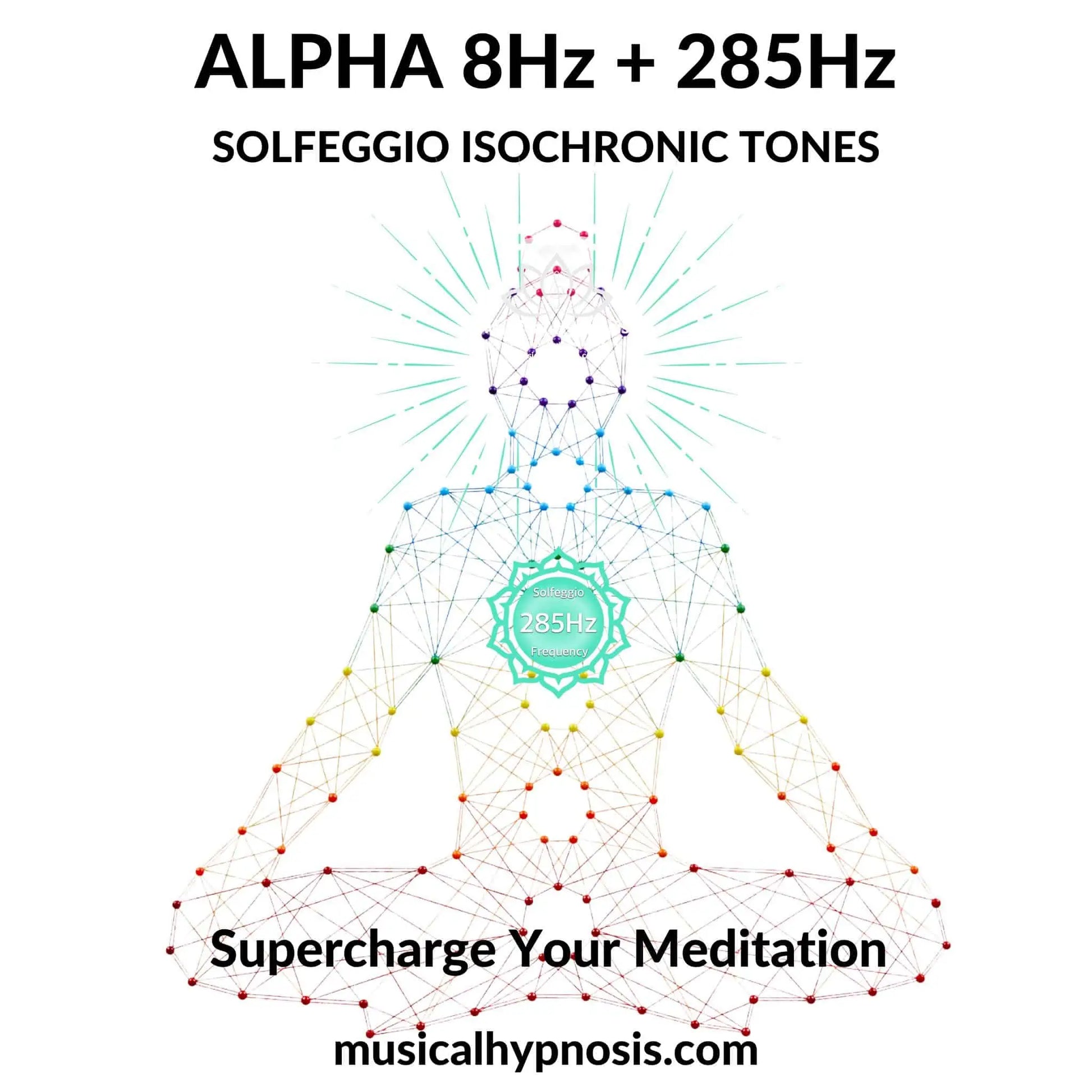 Alpha 8Hz and 285Hz Solfeggio Isochronic Tones | 30 minutes