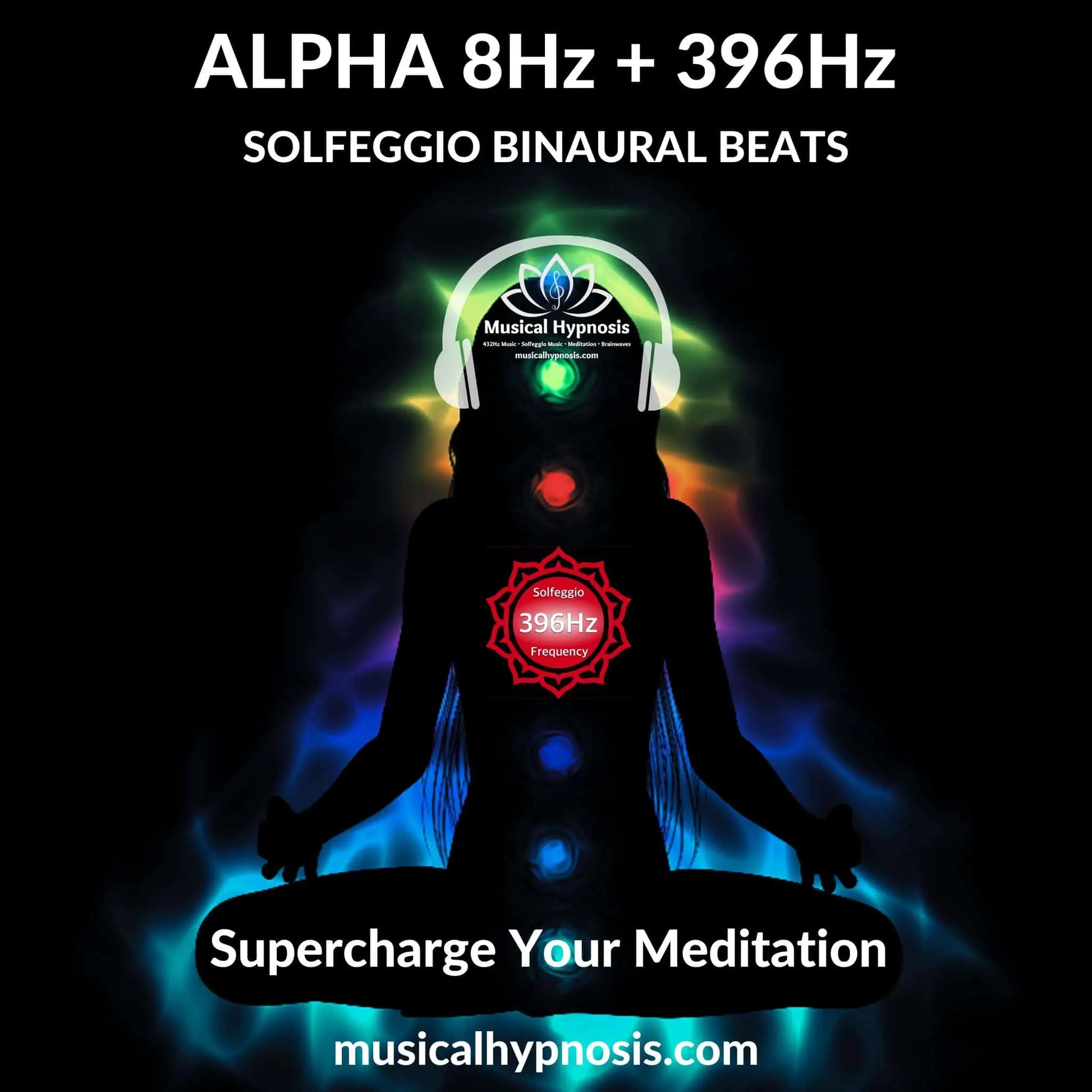 Alpha 8Hz and 396Hz Solfeggio Binaural Beats | 30 minutes